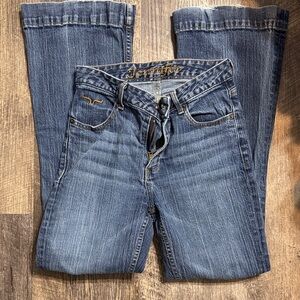 Kimes Ranch Women's Blue Flare Jeans